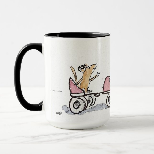 Caneca skate do mouse (Esquerda)