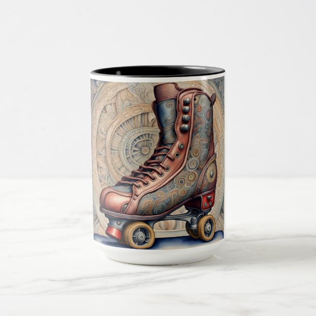 Caneca Skates do cilindro de impressão (Centro)