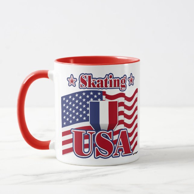 Caneca Skating USA (Esquerda)