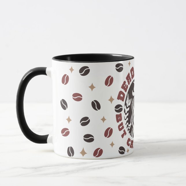 Caneca Skeleton Dentro Mas Caffeinado (Esquerda)
