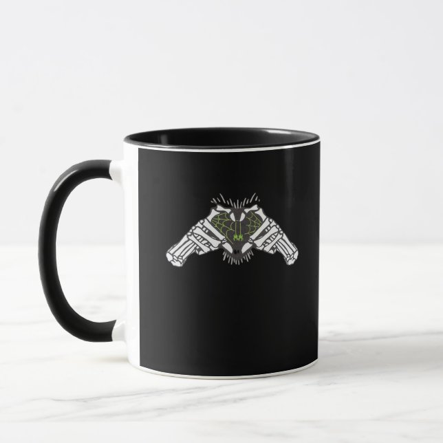 Caneca Skeleton Spider Heart (Esquerda)