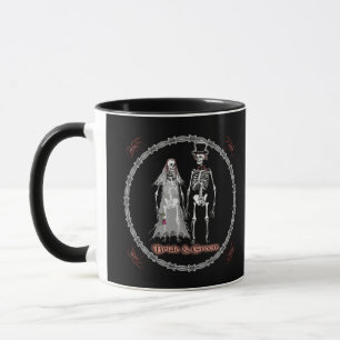 Caneca Skeleton Wedding