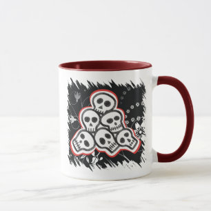 Caneca Skulls Halloween Mugs