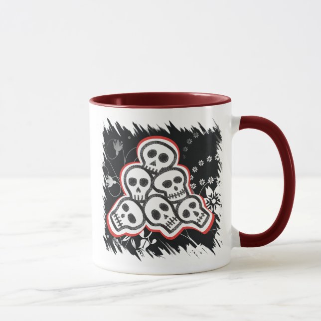 Caneca Skulls Halloween Mugs (Direita)