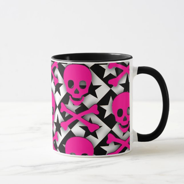 Caneca Skulls & Stars (Direita)