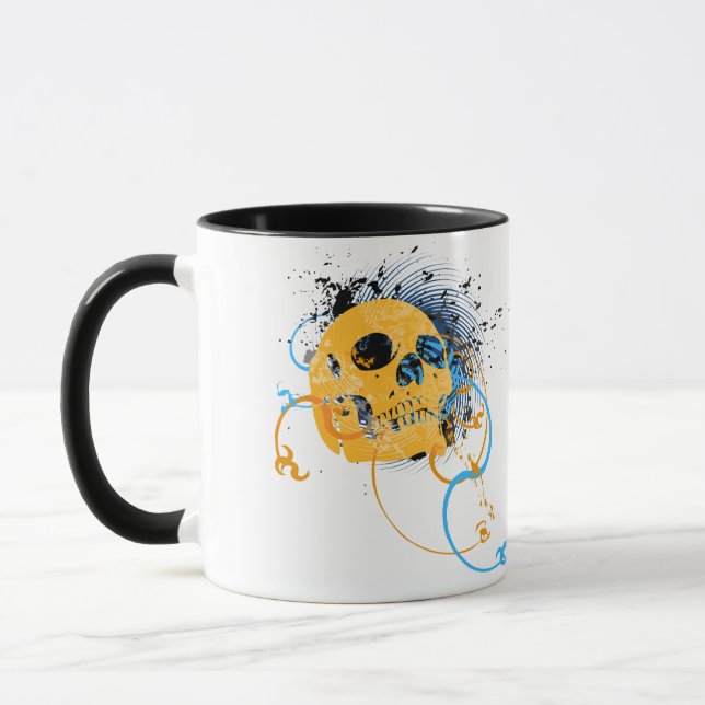 Caneca Skullz. setas torcidas. (Esquerda)