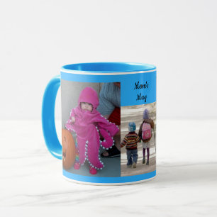 Caneca Sky Blue Personalize 3 FOTO MODELO de presentes Ca