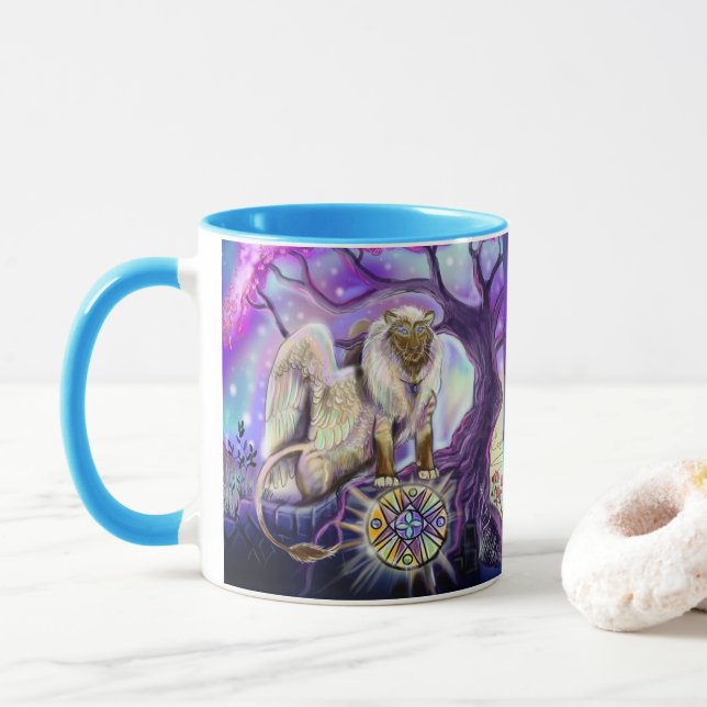 Caneca Sky Lion~ (Com Donut)