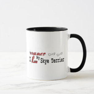 Caneca Skye Terrier (Eu Amo)