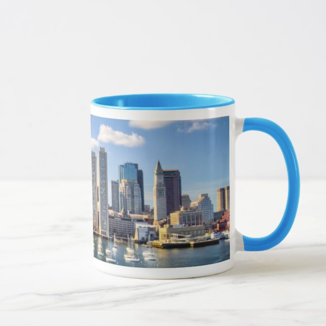 Caneca Skyline de Boston do beira-rio (Direita)