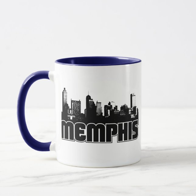 Caneca Skyline de Memphis (Esquerda)