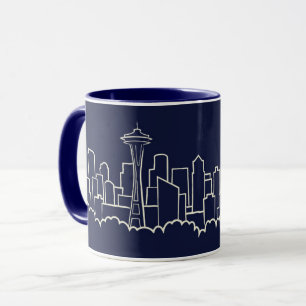 Caneca Skyline de Seattle