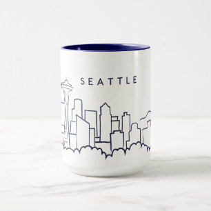 Caneca Skyline de Seattle