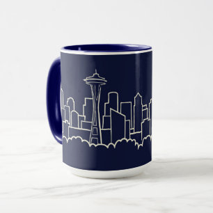 Caneca Skyline de Seattle