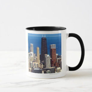 Caneca Skyline e marcos de Chicago