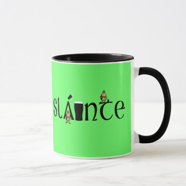 Caneca Slainte gaélico (Direita)