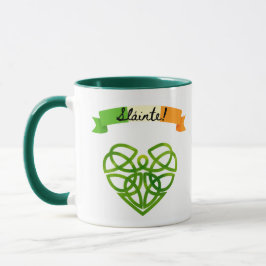 Caneca "Sláinte" irlandês! Celtic Mug - Saúde!