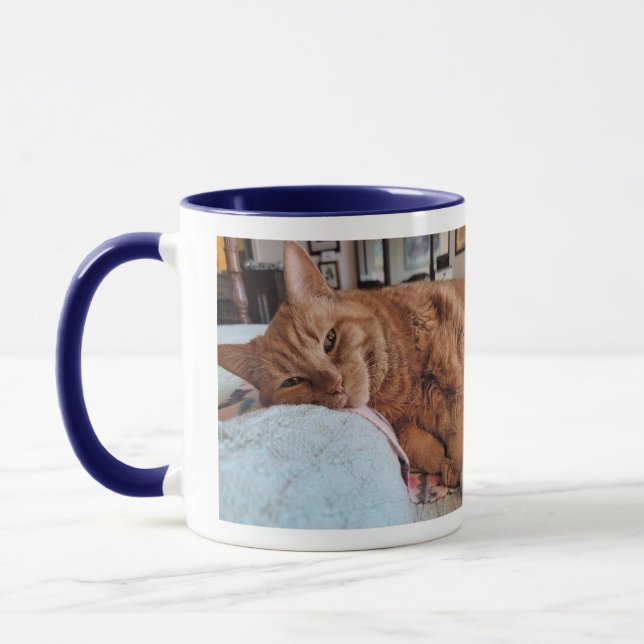 Caneca Sleepy Ginger Cat Morning Mug (Esquerda)