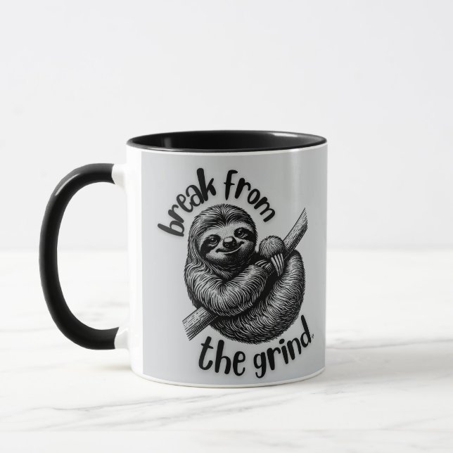 Caneca Sloth 2 BFTG Café Mug (Esquerda)