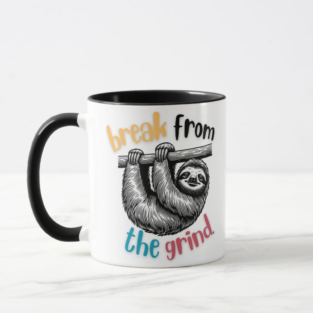 Caneca Sloth BFTG Coffee Mug (Esquerda)