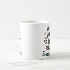 Caneca Slow Morning Panda | Xícara de Café Aconche