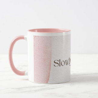 Caneca Slowly Becoming Poetic Quote Coffee Mug | Soft Pin