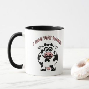Caneca Smarts do Teat da vaca do bigode