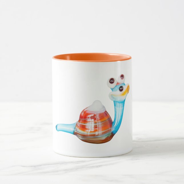 CANECA SMILE GLASS SNAIL (Centro)