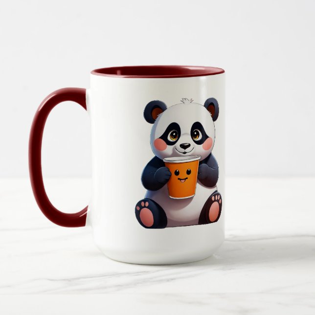 Caneca Smiley Panda Classic Mug, 11 oz (Esquerda)
