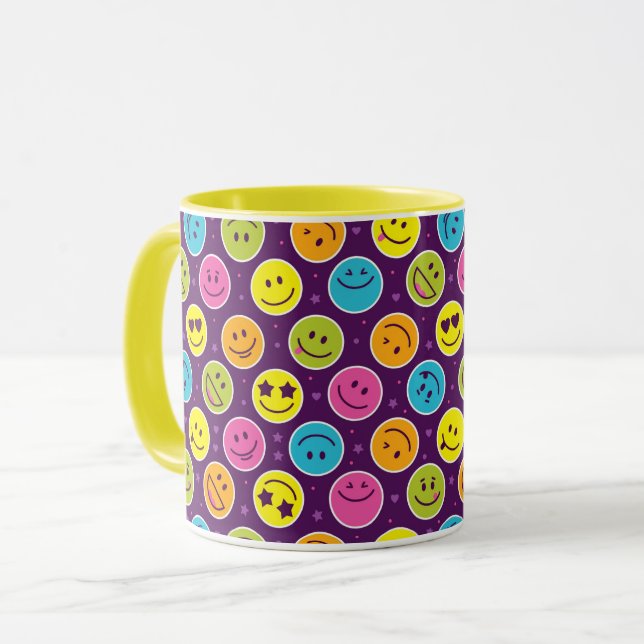 Caneca Smileys face (Frente Esquerda)