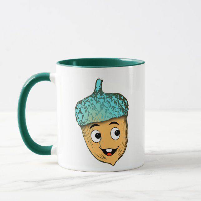 Caneca Smiling Acorn Forest Friend (Esquerda)