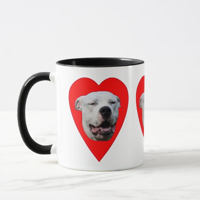 Caneca Smiling Dogo Argentino (Esquerda)