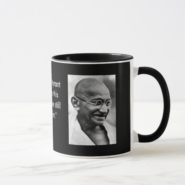 Caneca Smiling Gandhi (Direita)