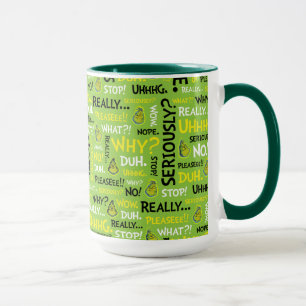 Caneca Snarky Grpolegadas   Padrão De Frase De Grpolegada