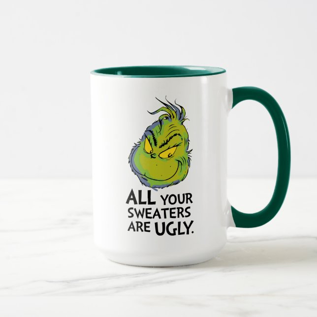 Caneca Snarky Grpolegadas | Todos Os Suéteres São Feios (Direita)