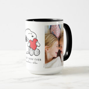 Caneca Snoopy Heart   Melhor Mãe de Todos - Foto