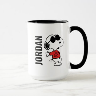 Caneca Snoopy "Joe Legal" em pé