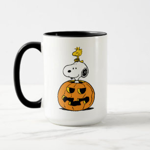 Caneca Snoopy & Woodstock Pumpkin
