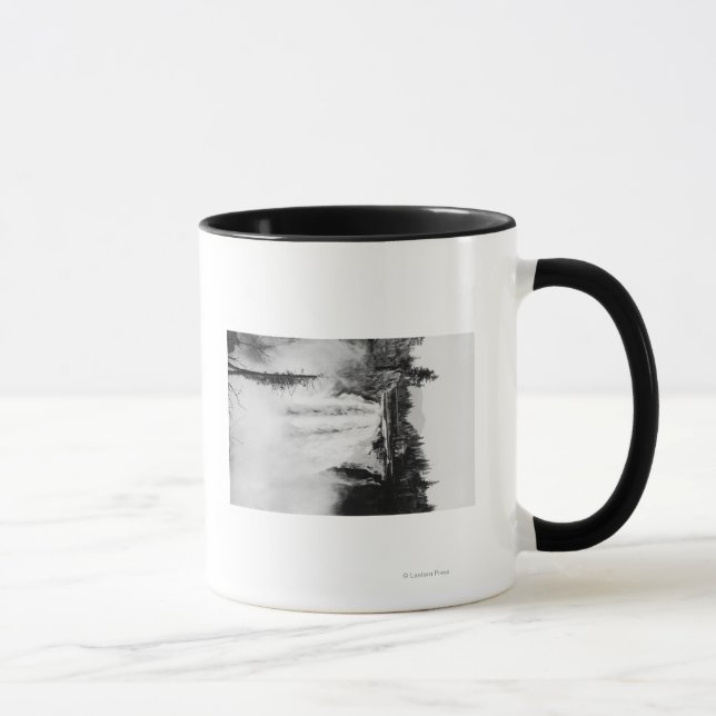 Caneca Snoqualmie Falls and Lodge, Washington Photograp (Direita)