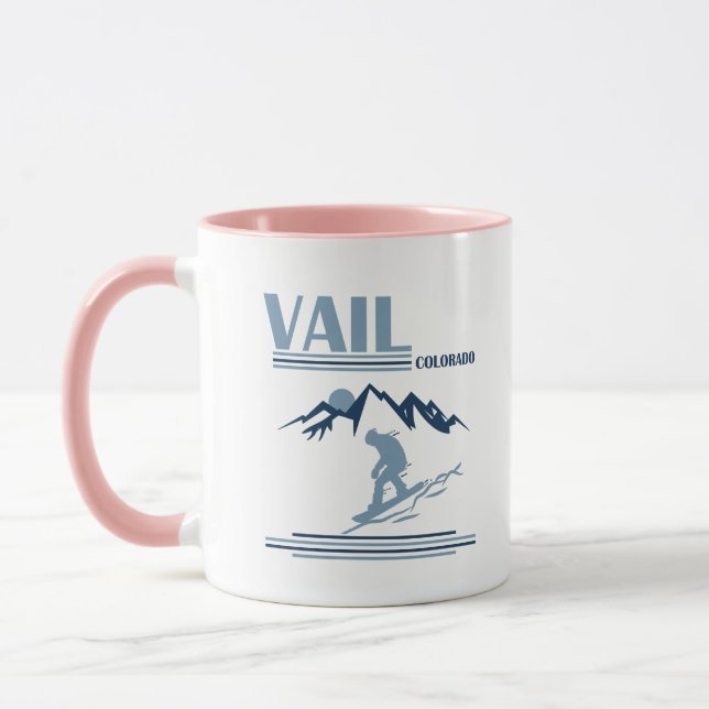 Caneca Snowboard do Vail Colorado (Esquerda)