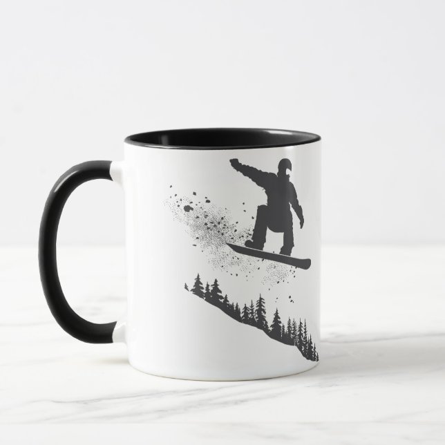 Caneca Snowboarder (Esquerda)