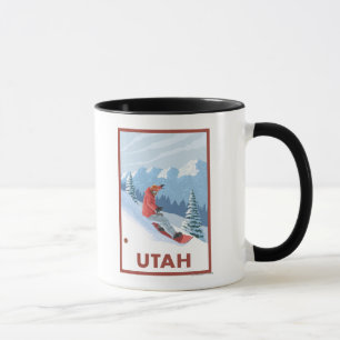 Caneca Snowboarder SceneUtah