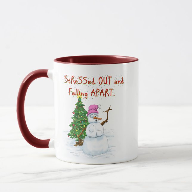Caneca SnowLady em stress (Esquerda)