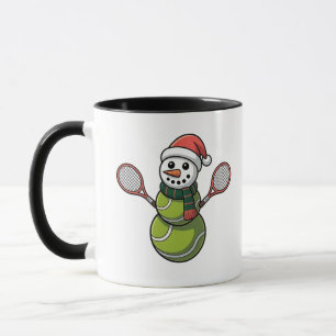 Caneca Snowman Baseball Papais noeis de Natal Baseball Ba