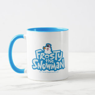Caneca Snowman™ congelado   Logotipo empilhado congelado