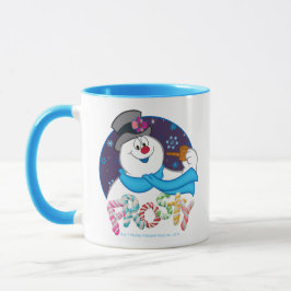 Caneca Snowman™ congelado | Nome Colorido da Canela de Do