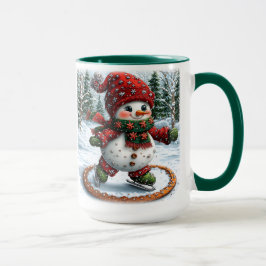 Caneca Snowman de Natal