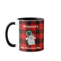 Snowman Hot Chocolate Mug.