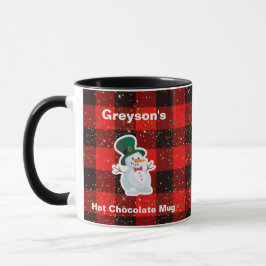 Caneca Snowman Hot Chocolate Mug.