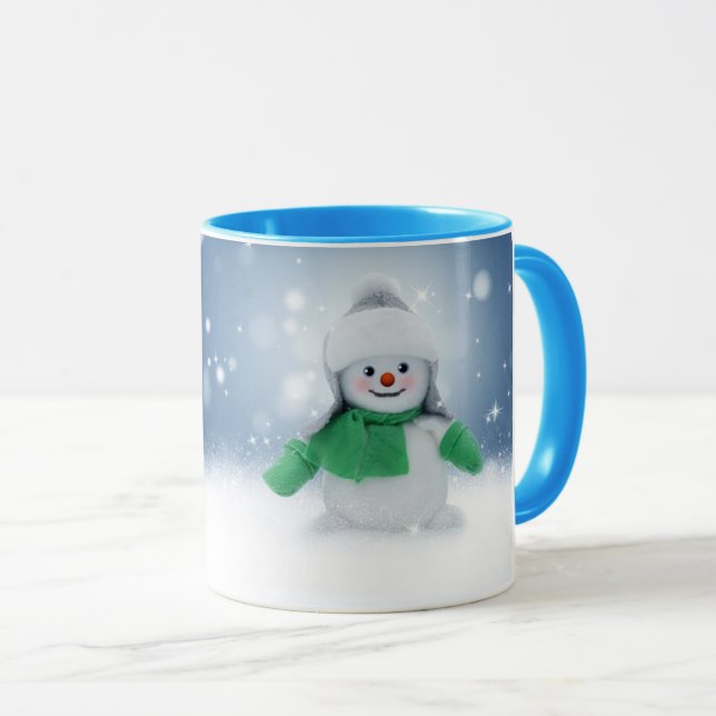 Caneca Snowman Mug (Frente Esquerda)